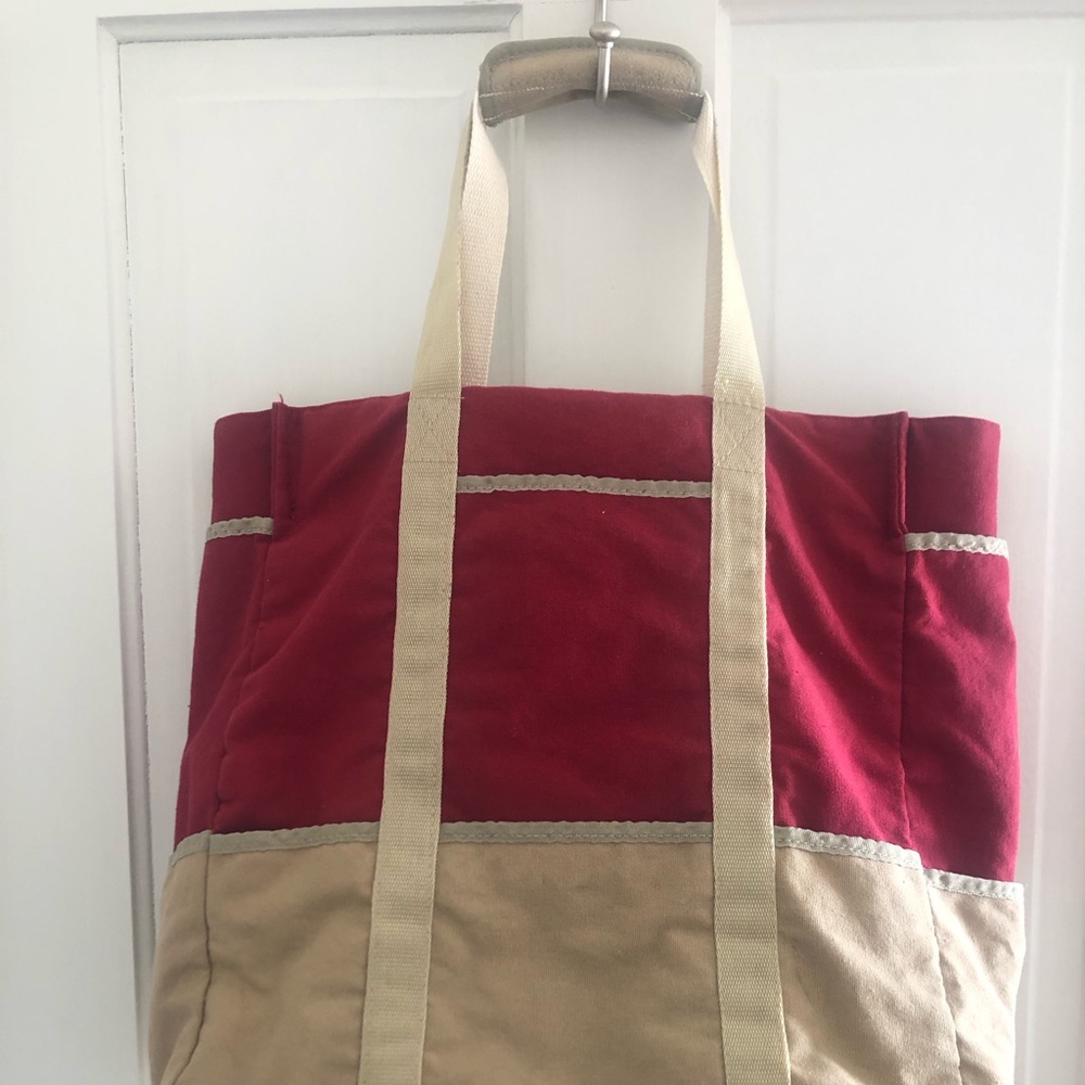 Large canvas tote